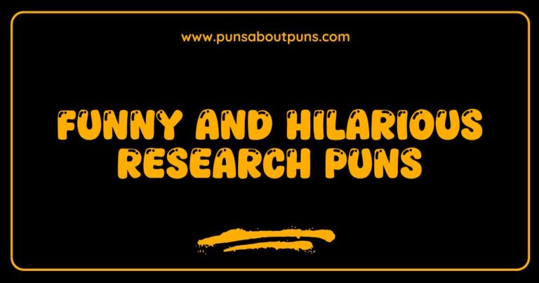 Funny Research Puns That Will Make You LOL and Boost Your Brainpower