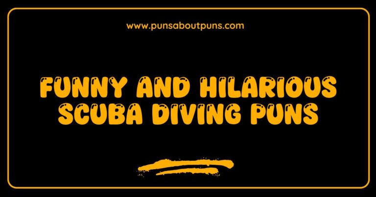 Funny Scuba Diving Puns That Will Make You Dive Into Laughter