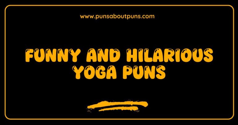 Funny Yoga Puns That Will Stretch Your Sense of Humor