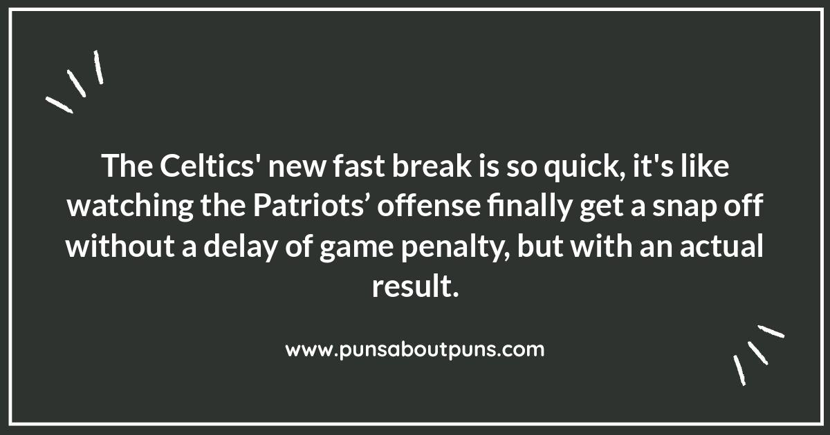 Beyond the End Zone: Exploring Celtics Humor for Patriots Faithful Beyond the End Zone: Exploring Celtics Humor for Patriots Faithful