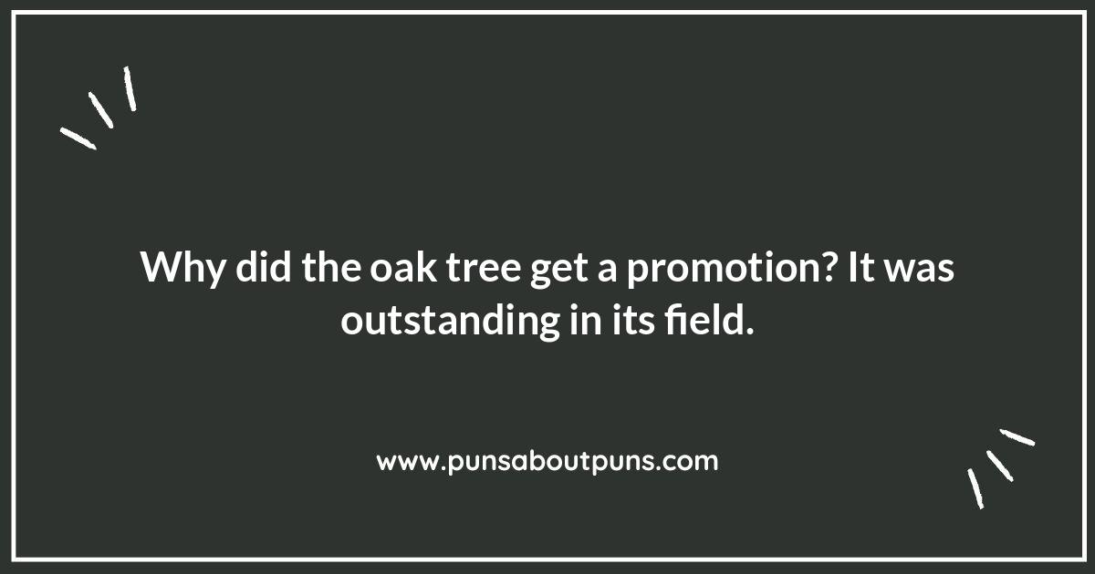 Branching Out: Jokes About Trees and Plants