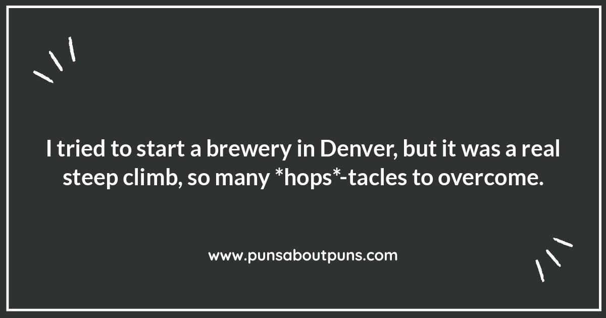 Brewery Puns in Denver: Hoppy Humor