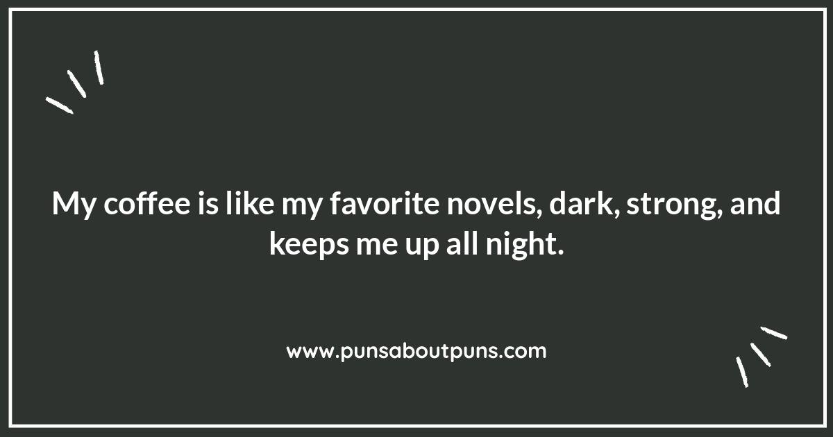 Brewing Up Laughter: Coffee and Book Puns