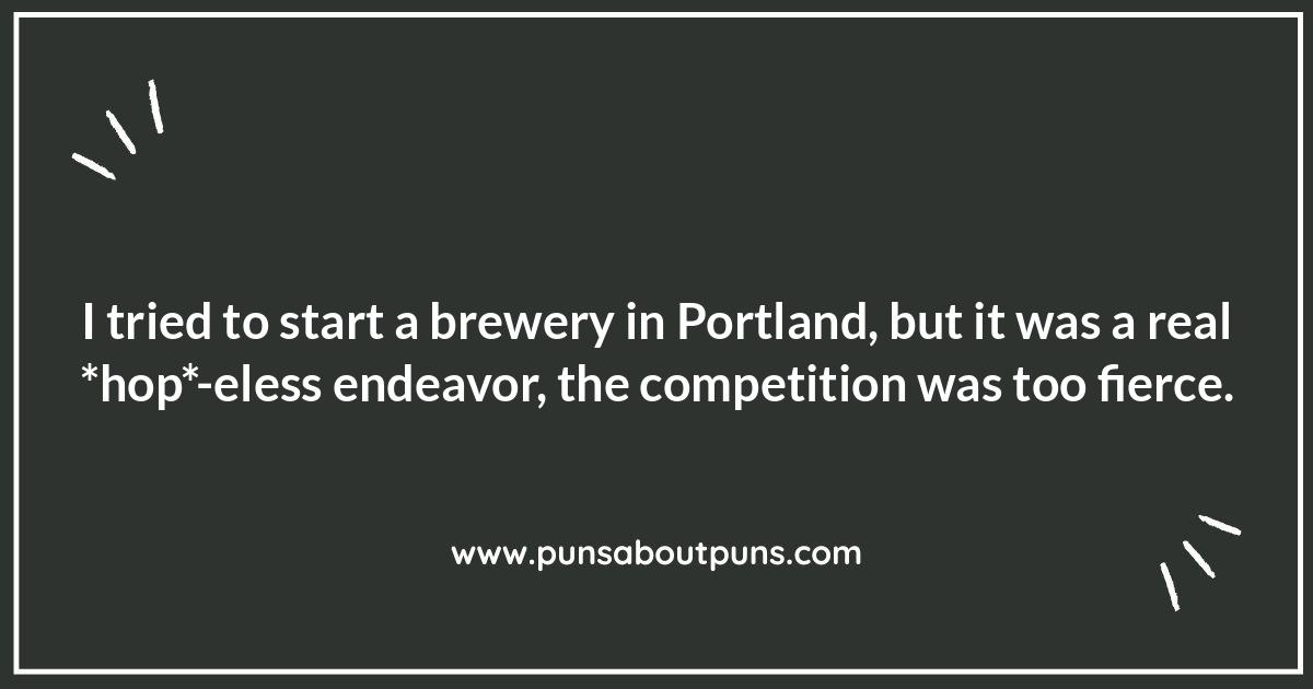 Brewing Up Laughter: Portland's Beer Puns