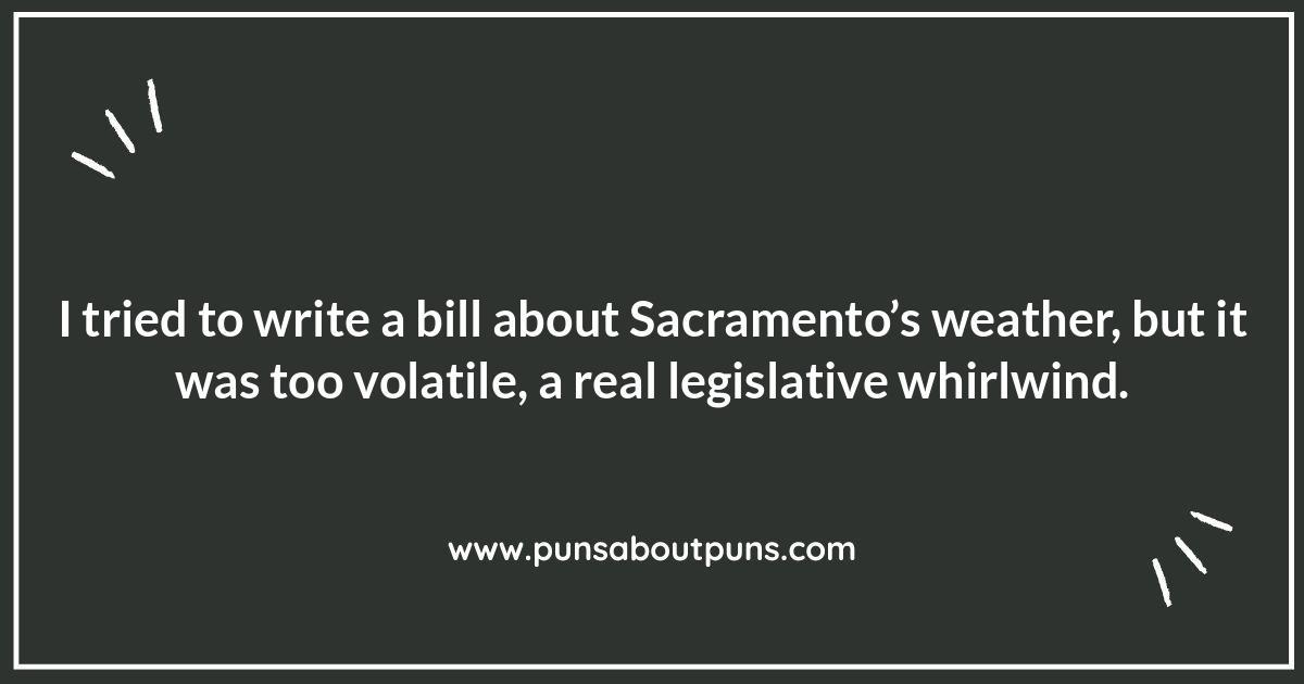 California State Capitol Puns: Political Comedy