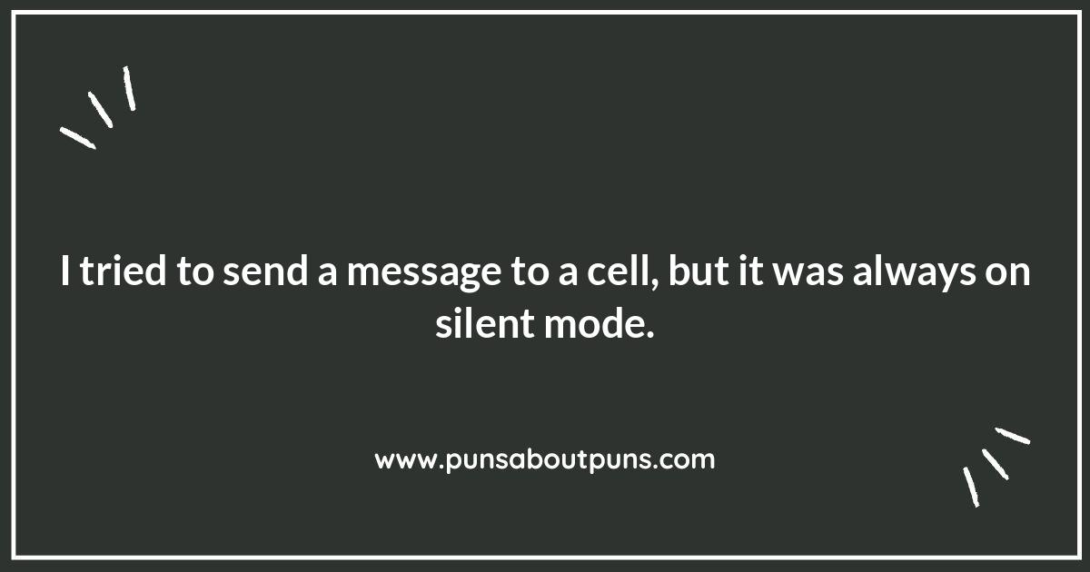 Cellular Communication: Hilarious Signaling Jokes