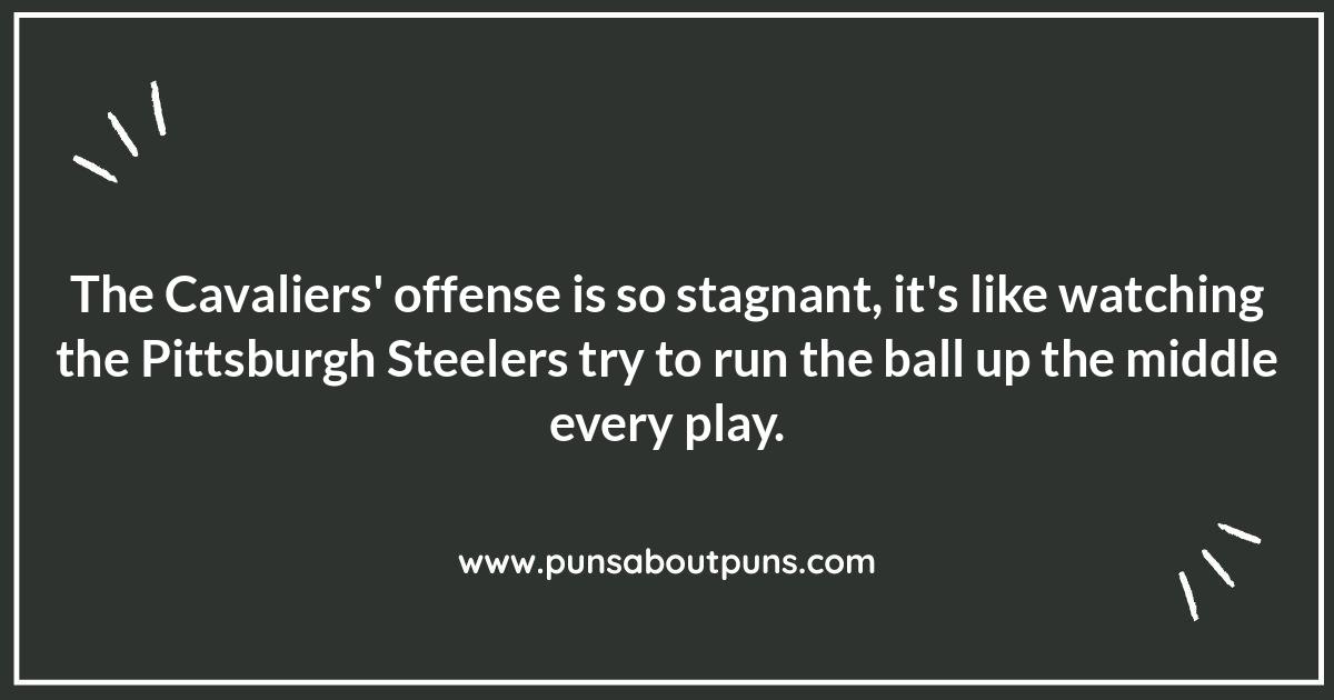 Dunking on the Competition: Cleveland Cavaliers Puns Inspired by NFL Rivalries Dunking on the Competition: Cleveland Cavaliers Puns Inspired by NFL Rivalries