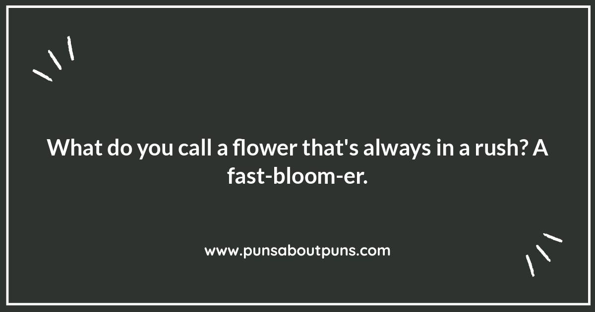 Easy Flower Puns: Simple Seed of Silliness