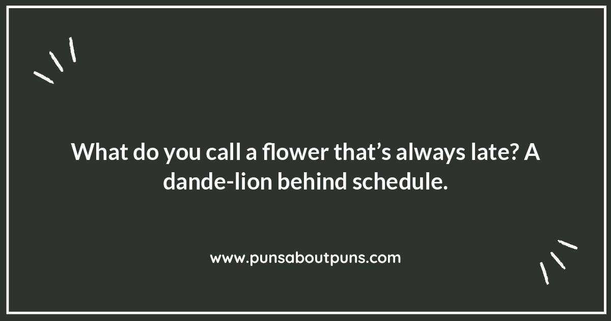 Flower Puns for Kids: Garden Variety Giggles