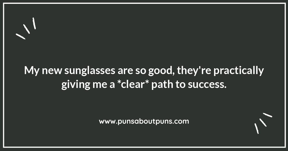 Frame-Worthy Fun: The Ultimate Guide to Sunglasses Puns