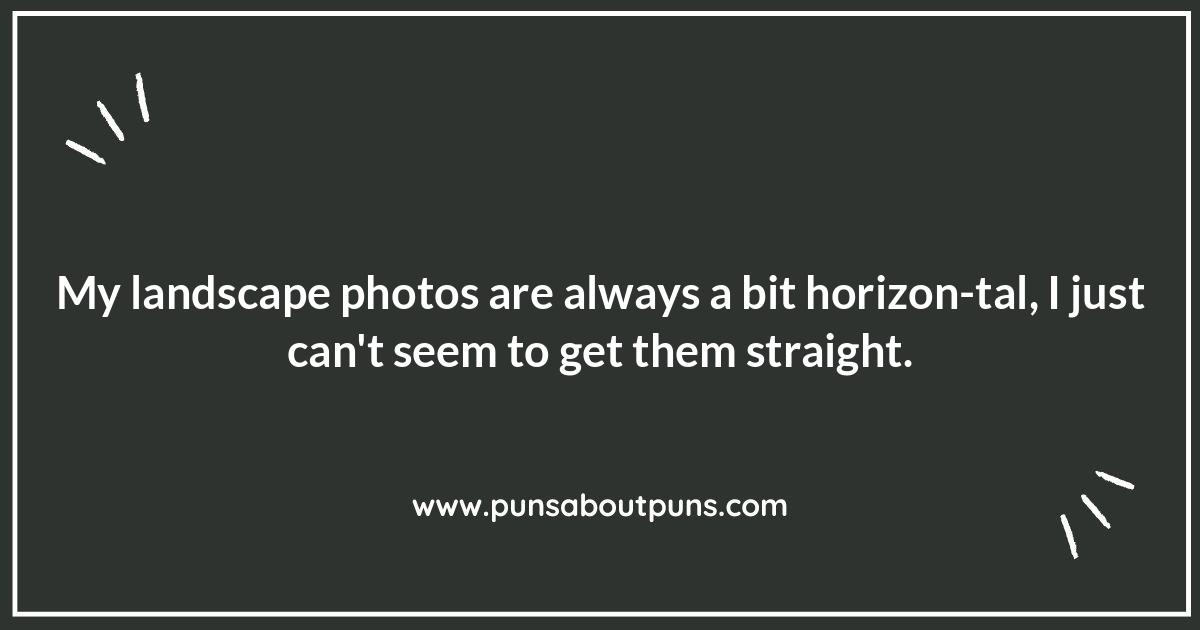 Framing the Humor: Puns About Composition and Shots