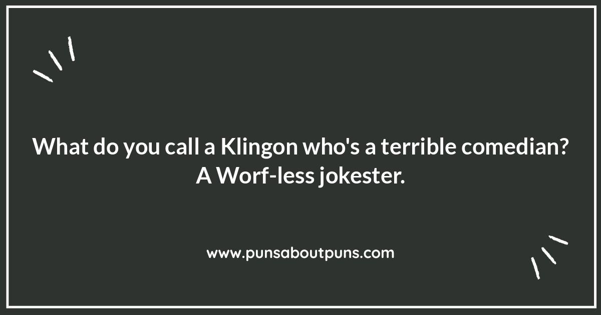 From Klingon to Vulcan: A Galaxy of Star Trek Puns