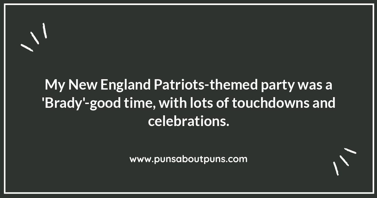 Funny Patriots Puns: Gronk-ing Out with Giggles