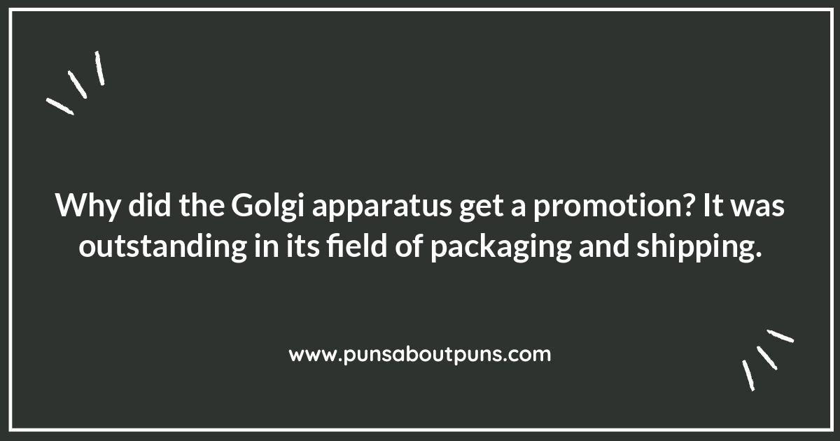 Golgi Apparatus Jokes: Processing the Punchlines