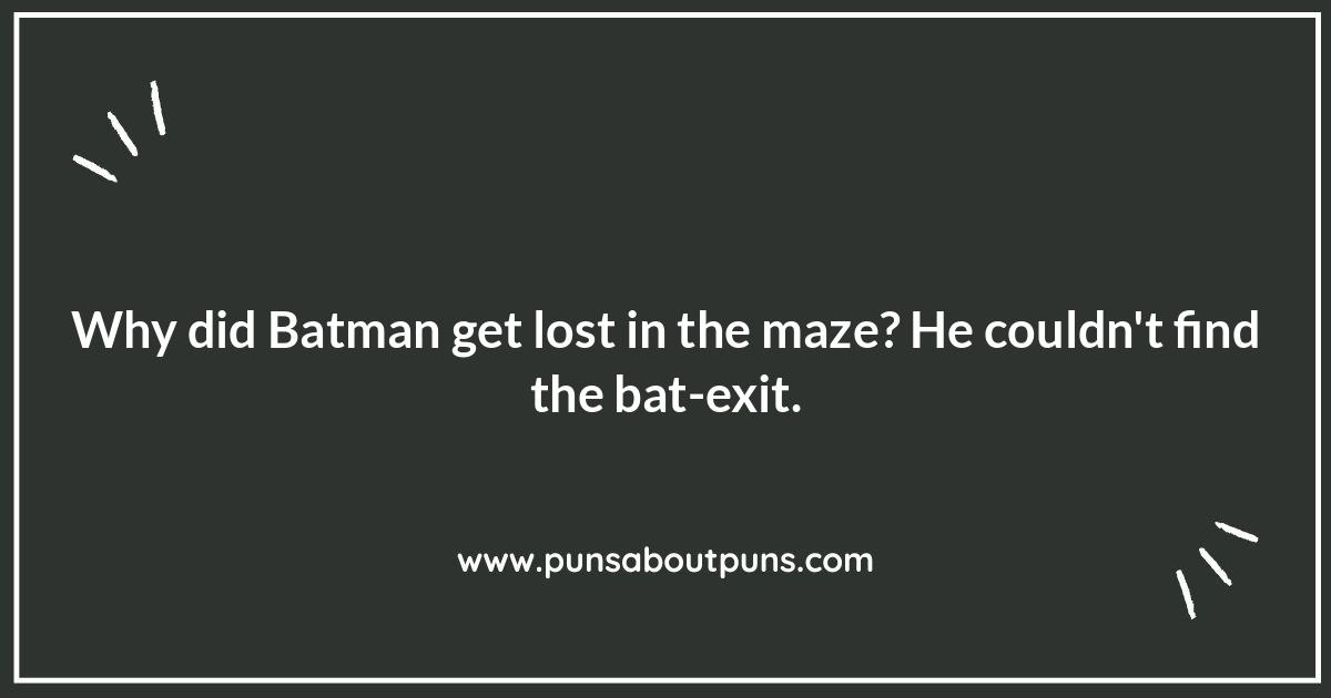 Gotham's Giggles: The Best Batman Pun Lines Gotham's Giggles: The Best Batman Pun Lines