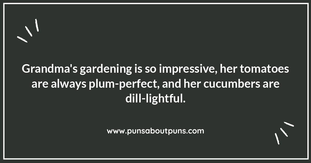 Grandma's Garden Jokes: Growing Giggles