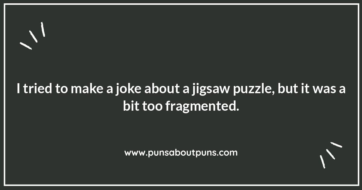 Jigsaw Jokes: Putting Together the Funniest Pieces