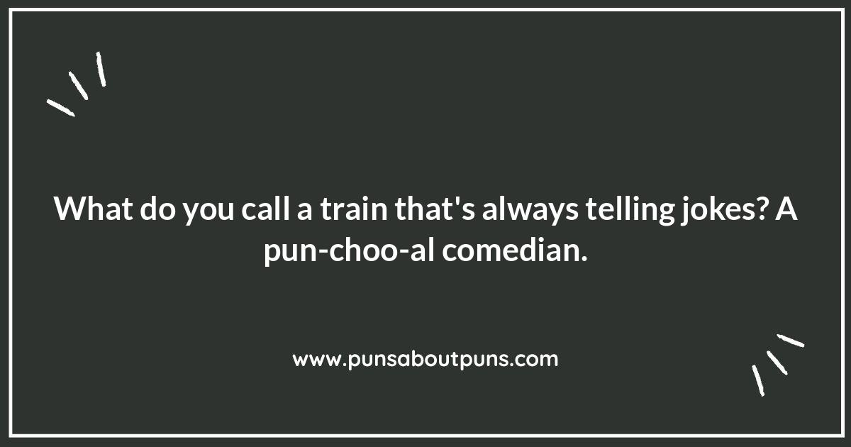 Loco-motion Laughter: Funny Train Puns About Travel