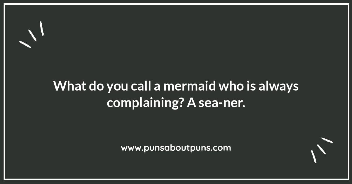 Mermaid Puns: Diving into Aquatic Humor