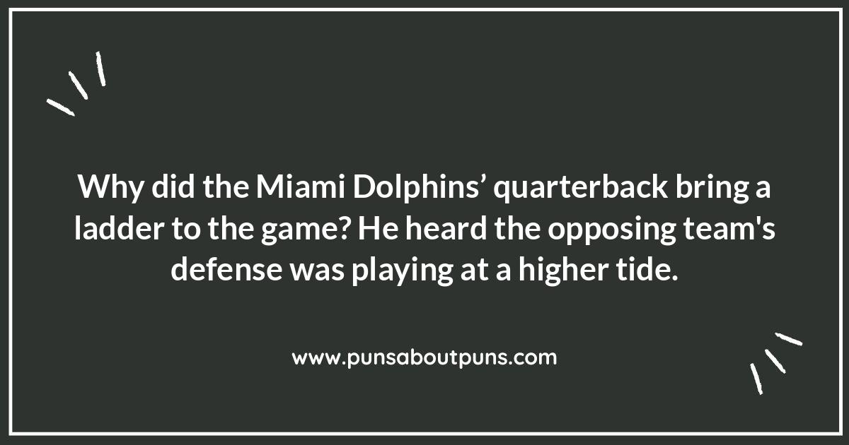 Miami Dolphins Puns and Jokes: A Playbook of Laughter