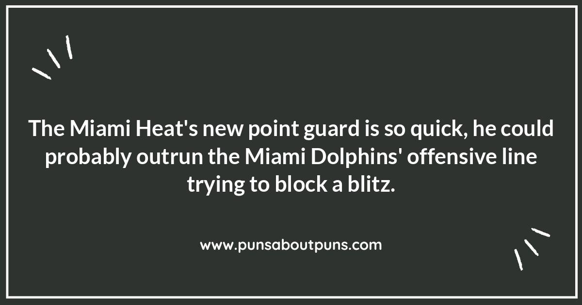 Miami Heat & NFL Crossover Puns: A Touchdown of Humor