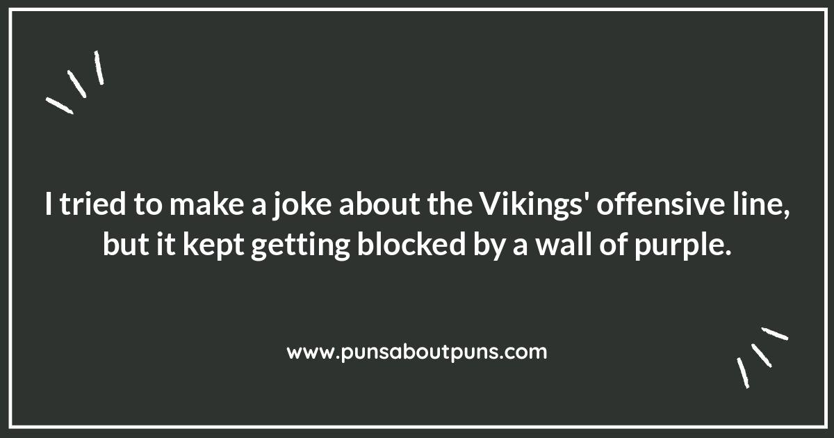 Minnesota Vikings Puns: A Hilarious Game Plan