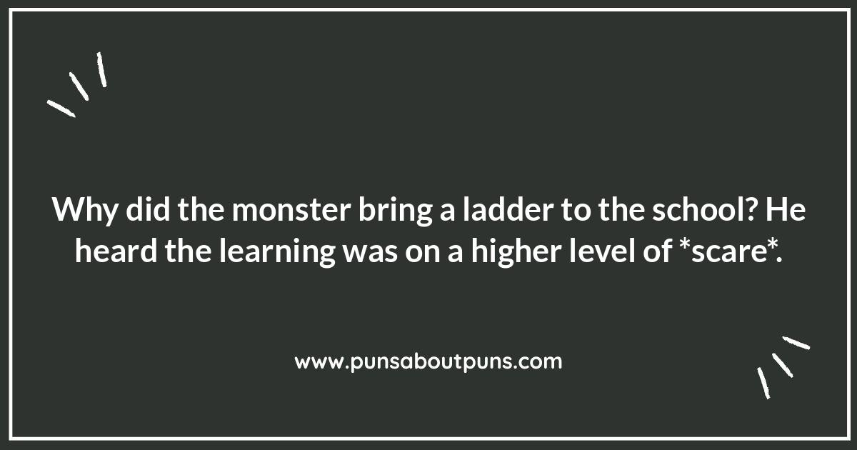 Monster Puns and Riddles: Brain-Teasing Fun for Children