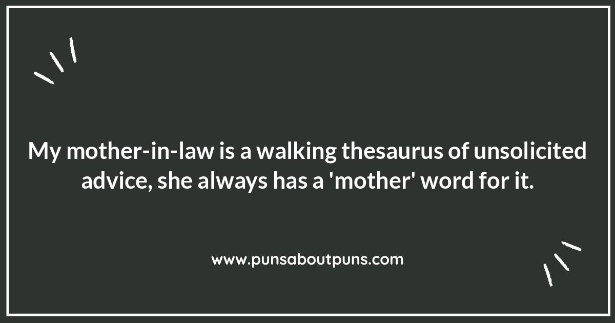 Mother-in-law Puns: A Recipe for Laughter