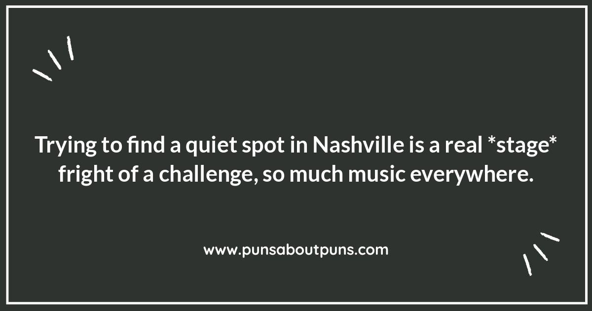 Nashville Travel Puns: Sightseeing with a Smile