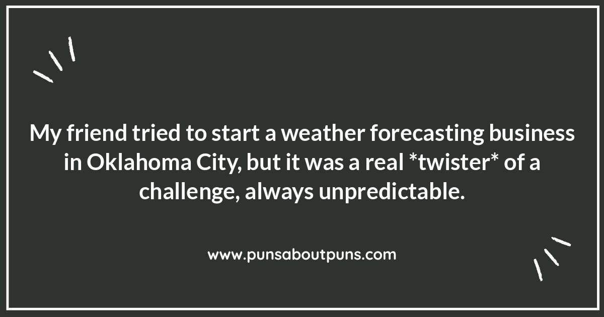 Oklahoma City Puns: A Thunderous Collection