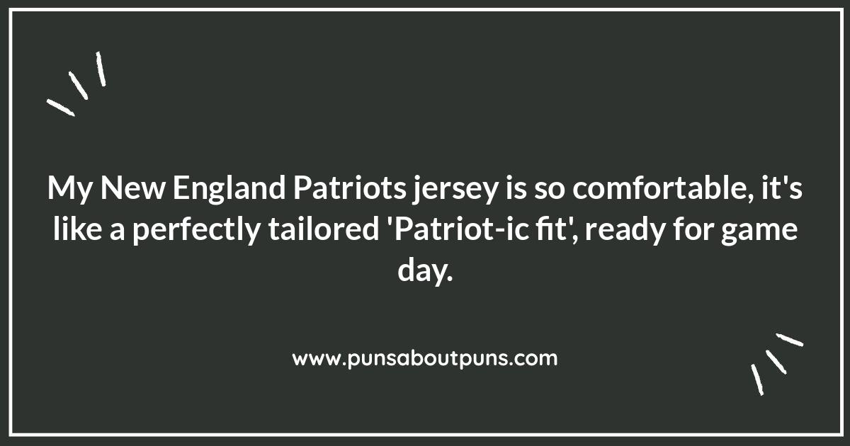 Patriots Related Jokes: For Die-Hard Fans