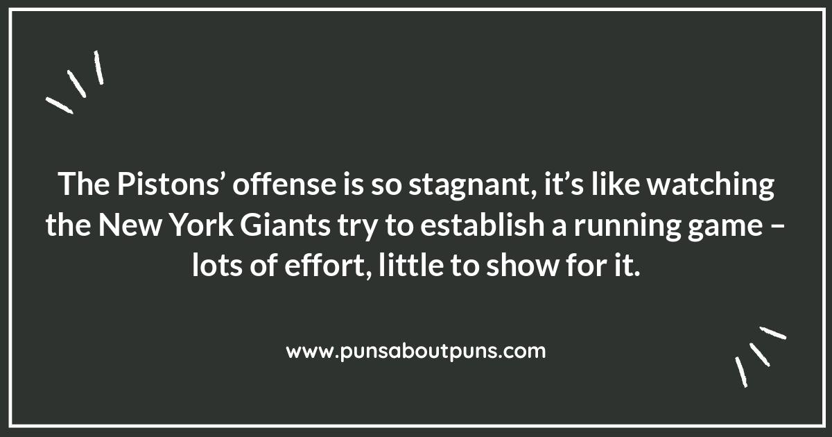 Pistons-Related Jokes: A New York Giants Perspective