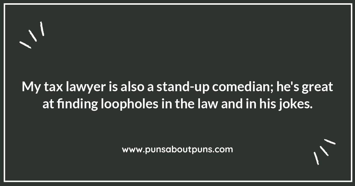 Tax Law Jokes: Legal-ly Hilarious