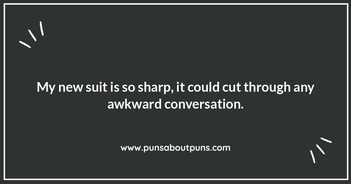 The Perfect Fit: Hilarious Suit and Tie Puns