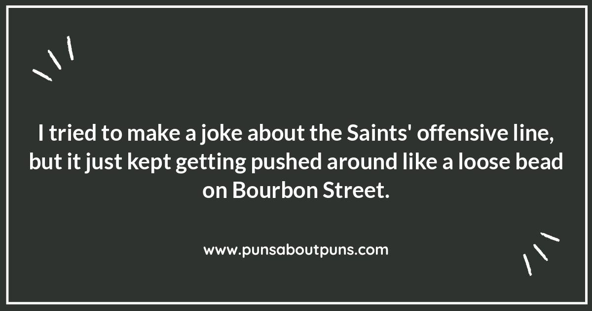 Touchdown Humor: Funny Jokes About the Saints