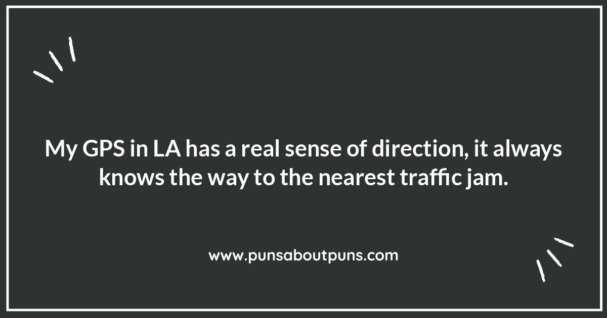 Traffic Puns in LA: Commute with a Smile