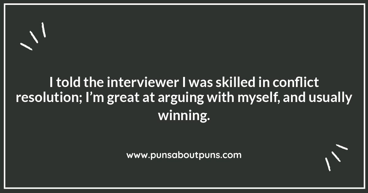 Using Interview Puns Strategically: When and Where