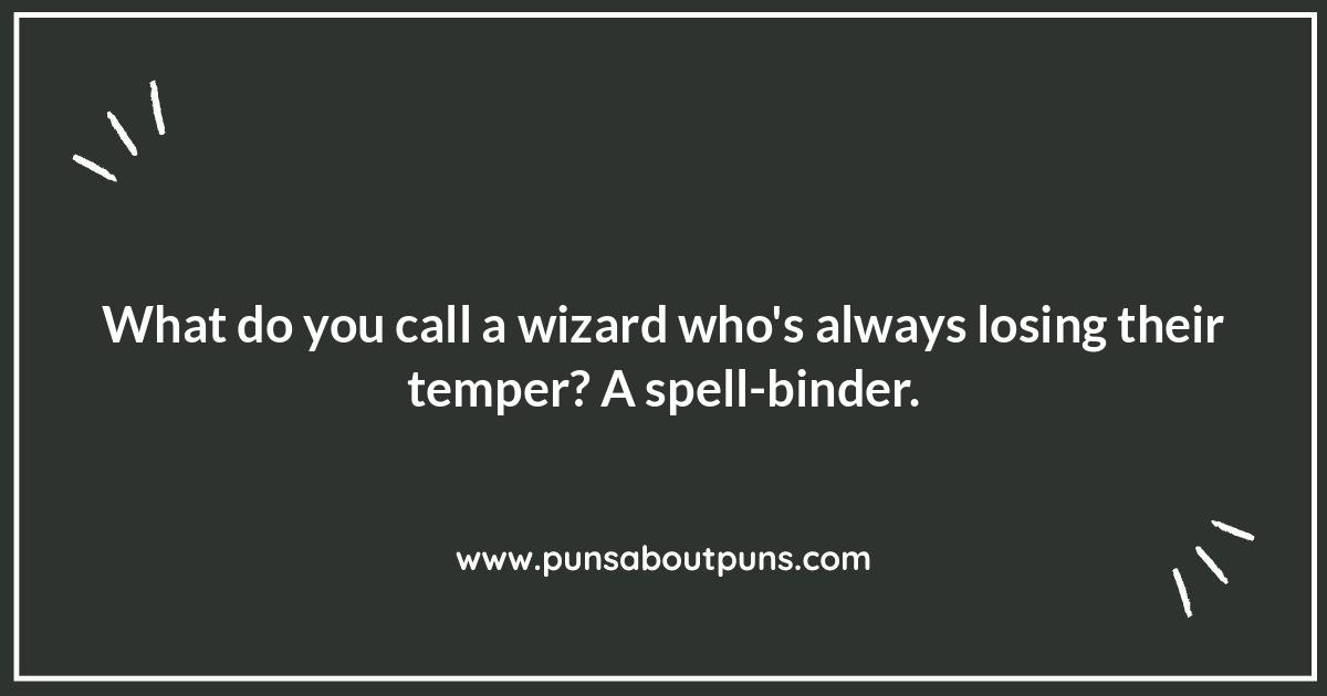 Wizard Puns and Riddles: Brain Teasing Fun