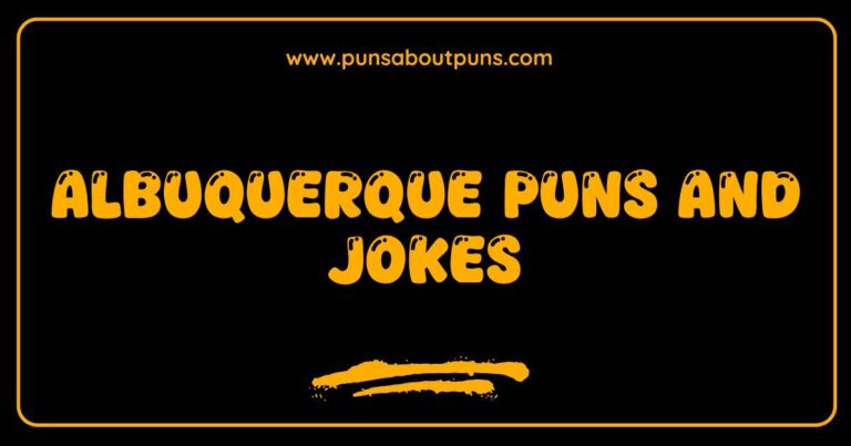 Okay, here are a few options for SEO-optimized alt text for an image related to Albuquerque Puns and Jokes, keeping it descriptive and natural: **Option 1 (General):** > A humorous illustration featuring Albuquerque related puns and jokes. **Option 2 (If it's a visual pun):** > A visual pun depicting Albuquerque related humor, showcasing funny wordplay and jokes. **Option 3 (If it's a collection of jokes):** > Image showing a collection of Albuquerque puns and jokes, designed to bring a smile. **Option 4 (If the image is a character telling a joke):** > An animated character telling Albuquerque puns and jokes, a lighthearted and funny image. **Option 5 (If it's a text-based image):** > Image with text-based Albuquerque puns and jokes, perfect for sharing a laugh. **Key Considerations Used:** * **