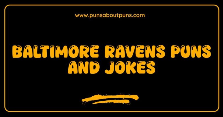 Okay, here are a few options for SEO-optimized alt text for an image related to Baltimore Ravens Puns and Jokes, keeping in mind they should be descriptive and natural sounding: **Option 1 (General):** > A funny image related to Baltimore Ravens puns and jokes showcasing the team's mascot or logo. **Option 2 (If the image is a graphic or meme):** > A humorous meme using Baltimore Ravens puns and jokes, featuring a raven illustration and text. **Option 3 (If the image is a specific pun):** > This image contains a visual Baltimore Ravens pun or joke, playfully using the team's name or colors. **Option 4 (If the image includes text):** > A picture displaying Baltimore Ravens puns and jokes in text, presented in a creative or funny way. **Option 5 (Short and sweet):** > Baltimore Ravens puns and jokes featured in a fun image