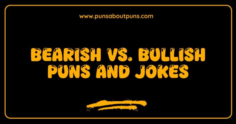 Here are a few options, playing with slightly different angles: **Option 1 (Focus on the Humor):** > Image showing a humorous comparison of a bearish and bullish cartoon character, illustrating the concept of bearish vs bullish puns and jokes. **Option 2 (Focus on the Finance Concept):** > A cartoon graphic depicting a bull and a bear in a funny scenario, representing the lighthearted side of bearish vs bullish puns and jokes often used in finance. **Option 3 (More Direct):** > Visual representation of bearish vs bullish puns and jokes, featuring cartoon animals to illustrate the difference between market optimism and pessimism. **Option 4 (Slightly Shorter):** > Cartoon image showcasing the humor behind bearish vs bullish puns and jokes. **Explanation of Why These Are Good:** * **Keyword Inclusion:** They all naturally include bearish vs bullish puns and jokes. * **Descriptive:** They describe what the image is (