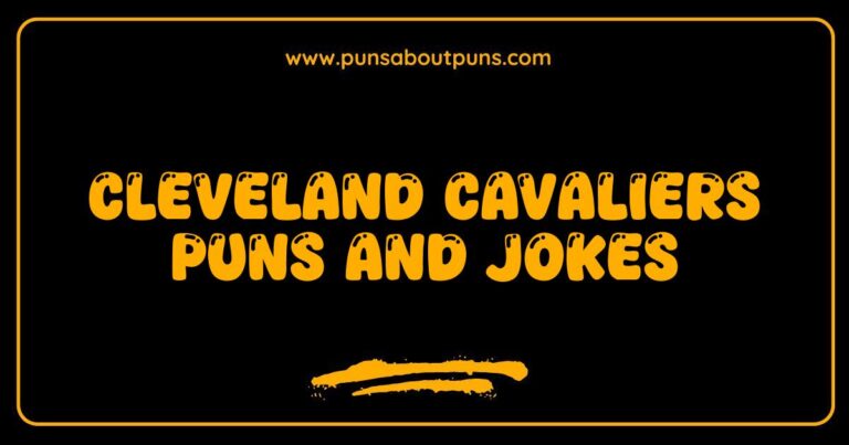 Here are a few options, playing with different descriptive angles: **Option 1 (Focus on Humor):** > A humorous illustration featuring Cleveland Cavaliers players with wordplay, perfect for fans who enjoy Cleveland Cavaliers puns and jokes. **Option 2 (Focus on the Content):** > Visual representation of Cleveland Cavaliers puns and jokes, showcasing the team with funny captions and images. **Option 3 (More Specific):** > Cartoon image depicting Cleveland Cavaliers players in a lighthearted manner, showcasing funny situations and clever Cleveland Cavaliers puns and jokes. **Option 4 (Shorter and Direct):** > Cleveland Cavaliers puns and jokes illustrated in a fun and engaging image. **Option 5 (Emphasizing Fan Appeal):** > A creative image featuring Cleveland Cavaliers players, designed for fans who appreciate Cleveland Cavaliers puns and jokes.