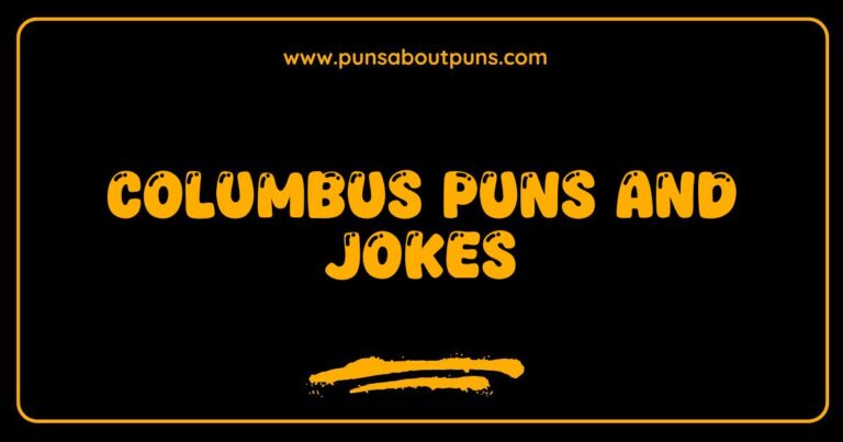 Here are a few options, playing with different angles: **Option 1 (Focus on the humor):** > A funny image showcasing various Columbus puns and jokes, likely with visual gags or wordplay. **Option 2 (Focus on the topic):** > Image related to Columbus puns and jokes, possibly a meme, cartoon, or text graphic featuring humorous takes on Christopher Columbus. **Option 3 (More specific, if applicable):** > A cartoon illustration featuring Columbus puns and jokes, with a focus on humorous wordplay related to his voyages. **Option 4 (Slightly shorter):** > Visual representation of Columbus puns and jokes, intended for humorous content. **Option 5 (If image has a specific visual focus):** > A humorous image depicting a Columbus related character surrounded by Columbus puns and jokes. **Explanation of why these are good:** * **Keyword Integration:** They all naturally include Columbus puns