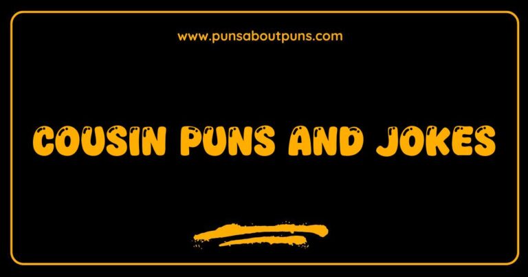 Okay, here are a few options, playing with slightly different angles, all optimized for SEO and natural language: **Option 1 (Focus on humor):** > A funny cartoon illustration showcasing a variety of cousin puns and jokes, perfect for sharing with your relatives. **Option 2 (Focus on the visual):** > A brightly colored image depicting a collection of text-based cousin puns and jokes, ideal for a lighthearted laugh. **Option 3 (Focus on the content):** > Image of a graphic with several clever cousin puns and jokes written on it, great for family gatherings or online posts. **Option 4 (Slightly more detailed):** > Visual representation of cousin puns and jokes, featuring wordplay and humor related to family relationships. **Key elements used:** * **Cousin puns and jokes**: The main keyword is included naturally. * **Descriptive language:** Words like cartoon