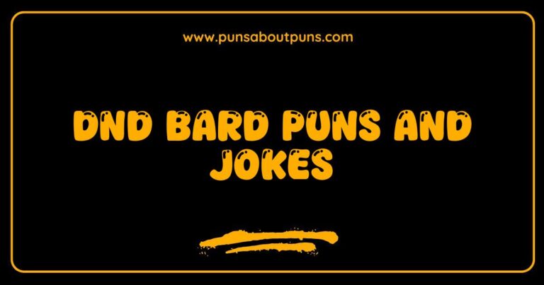 Okay, here are a few options for SEO-optimized alt text for an image related to DnD Bard Puns and Jokes, aiming for descriptiveness and natural keyword integration: **Option 1 (General):** > A humorous image showcasing Dungeons and Dragons bard puns and jokes, possibly with illustrations of a bard character or a musical instrument. **Option 2 (If the image is a meme):** > A funny D&D meme featuring bard puns and jokes, playing on the class's reputation for wordplay and musical abilities. **Option 3 (If the image is a comic):** > A Dungeons and Dragons comic strip illustrating bard puns and jokes, likely depicting a bard in a humorous situation. **Option 4 (If the image is a collection of text):** > A collection of written DnD bard puns and jokes, presented in a visually appealing format. **Option 5 (If the image includes a specific