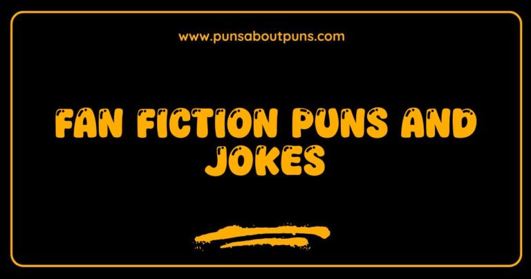 Okay, here are a few options for SEO-optimized alt text for an image related to Fan Fiction Puns and Jokes, keeping it descriptive and natural: **Option 1 (General):** > A humorous image depicting fan fiction puns and jokes, likely showcasing wordplay or character-based humor. **Option 2 (If the image is a visual pun):** > A visual pun related to fan fiction, demonstrating the clever wordplay often found in fan fiction puns and jokes. **Option 3 (If the image is a meme):** > A meme format featuring a funny fan fiction joke or a pun related to popular characters or tropes in fan fiction. **Option 4 (If the image shows text):** > Text-based fan fiction puns and jokes displayed in an image, highlighting the creative and humorous side of fan-created content. **Option 5 (Slightly shorter):** > Image