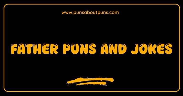 Okay, here are a few options for SEO-optimized alt text for an image related to Father Puns and Jokes, keeping them descriptive and natural: **Option 1 (General):** > A humorous illustration or graphic featuring father puns and jokes. **Option 2 (If the image shows text):** > Image showcasing a collection of funny father puns and jokes written in a playful font. **Option 3 (If the image is a visual pun):** > A visual pun related to fatherhood, demonstrating the cleverness of father jokes. **Option 4 (If the image has a specific theme):** > Cartoon depiction of a dad telling corny jokes, a classic example of father puns. **Option 5 (If the image is a meme):** > Funny meme using father puns and jokes, perfect for sharing with family and friends. **Explanation of why these are good:** * **Keywords:** They all