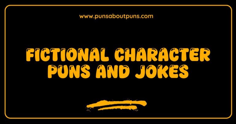 Okay, here are a few options, playing with slightly different angles, to give you a range: **Option 1 (Focus on Variety):** > Image showcasing a collection of funny fictional character puns and jokes, including well-known heroes and villains. **Option 2 (Focus on Humor):** > A humorous image depicting various fictional characters used in clever puns and jokes, guaranteed to make you chuckle. **Option 3 (Focus on Specifics):** > Illustration of fictional character puns and jokes, with examples ranging from superheroes to book characters. **Option 4 (Slightly shorter):** > Funny fictional character puns and jokes are displayed in this image. **Why these work:** * **Keyword Integration:** All options naturally include fictional character puns and jokes. * **Descriptive:** They tell the user what the image is about (e.g., a collection, humorous, with examples). *