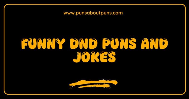 Here are a few options, playing with different aspects: **Option 1 (Focus on humor):** > A humorous illustration showcasing funny DnD puns and jokes, likely featuring a character reacting to a cheesy pun. **Option 2 (Focus on content):** > Image depicting a collection of funny DnD puns and jokes, possibly in a meme or comic format. **Option 3 (More specific):** > A cartoon or meme style image highlighting funny DnD puns and jokes, designed to elicit laughter from tabletop roleplaying gamers. **Option 4 (Shorter and direct):** > Funny DnD puns and jokes illustrated in a visual format. **Option 5 (If the image has a specific character):** > A picture of a DnD character reacting with amusement to a string of funny DnD puns and jokes. **Explanation of why these are SEO-optimized:** * **Keyword Inclusion:** They all naturally