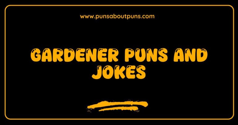 Here are a few options, playing with slightly different focuses: **Option 1 (Focus on humor):** > A cartoon illustration of a smiling gardener holding a trowel, with speech bubbles containing funny gardener puns and jokes. **Option 2 (Focus on the topic):** > Image showcasing various gardener puns and jokes, designed to bring a smile to any green thumb enthusiast. **Option 3 (More specific):** > A graphic featuring a collection of humorous gardener puns and jokes, perfect for sharing with plant lovers. **Option 4 (Short and sweet):** > Funny gardener puns and jokes illustrated in a playful graphic. **Why these are good:** * **Keyword Inclusion:** They naturally include gardener puns and jokes. * **Descriptive:** They describe the image's content (cartoon, graphic, etc.) and key elements (gardener, trowel, speech bubbles). * **Contextual:**